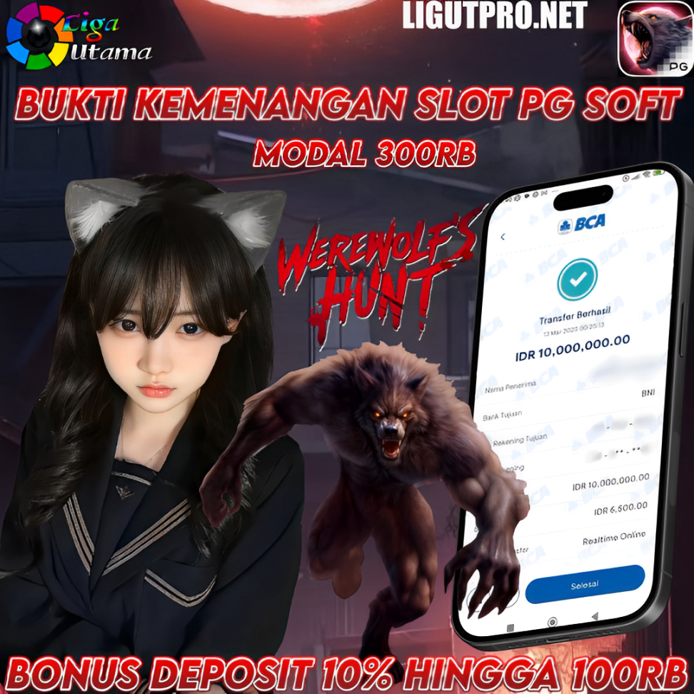 BUKTI KEMENANGAN SLOT PG SOFT TGL 13 MARET 2025