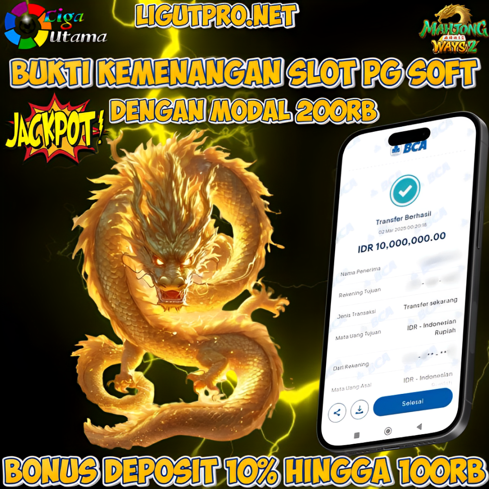 BUKTI WIN SLOT TGL 02 MARET 2025